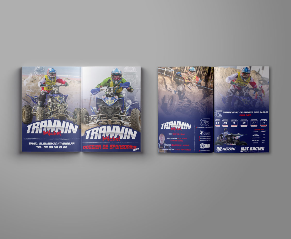 Impression Dossier de Sponsoring 4 pages – Xtremcom – Votre partenaire